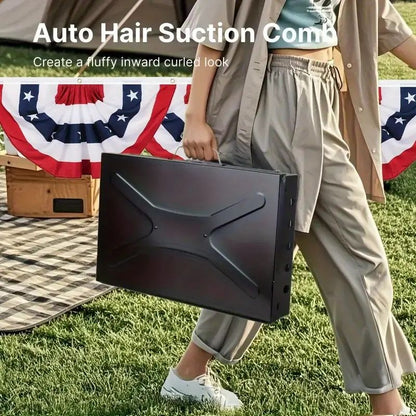 "3 - in - 1 Portable Charcoal Grill - Lightweight Toolbox Style Foldable BBQ for Camping Tailgating Hiking" - E Hunt Supply