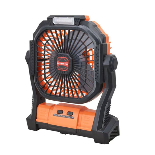7800mAh Portable Camping Fan Rechargeable Multifunctional Mini Fan USB Outdoor Hang Ceiling Fan Led Light Desktop Fan Power Bank - E Hunt Supply