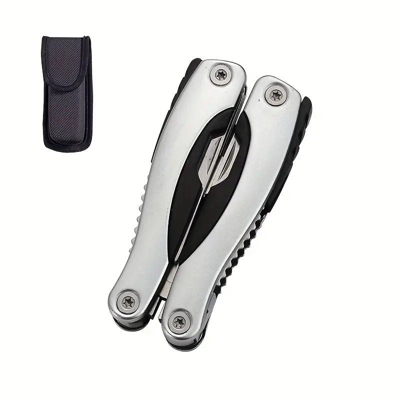 "Heavy Duty Camping Multi - Tool - Stainless Steel Pliers with Knife, Saw & Emergency Tools" - E Hunt Supply